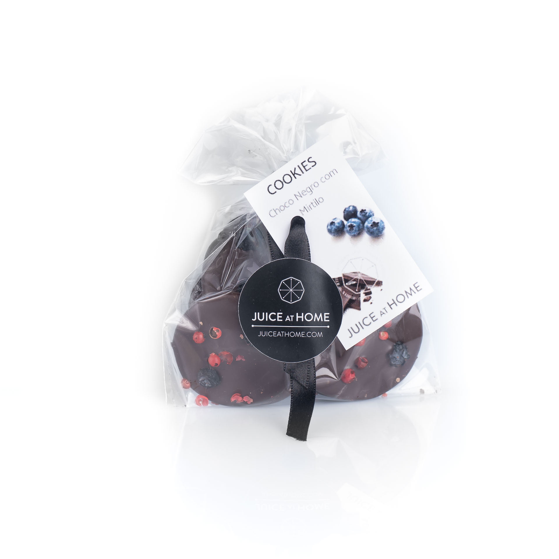 Chocolate Negro Artesanal Mirtilo e Pimenta Rosa . Juice at Home Referência Reference Peso (kg) Weight (kg) Preço (IVA inc.) Price (VAT inc.) Choco013 0,200 5,55€