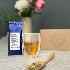 Despensa Saudável e Gourmet Tisana Biológica Sagrado Masculino . Blend exclusivo . Juice at Home