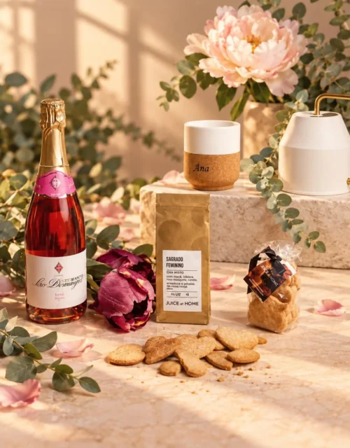 GiftBox Aniversário Feminino . Cabaz Gourmet