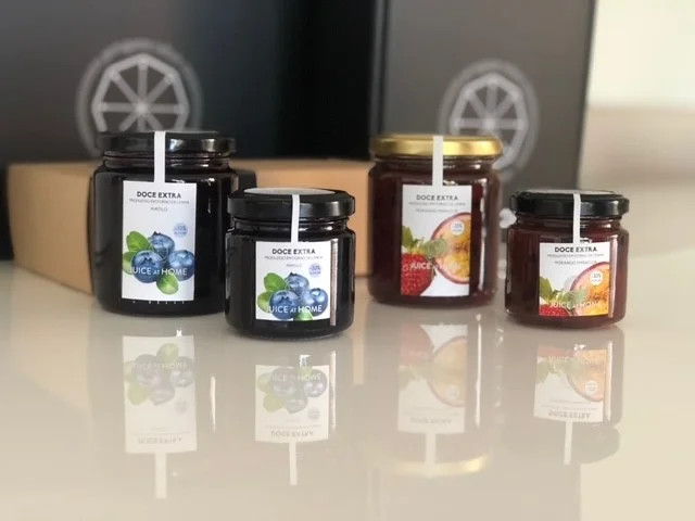 Compota artesanal mirtilo forno de lenha juice at Home