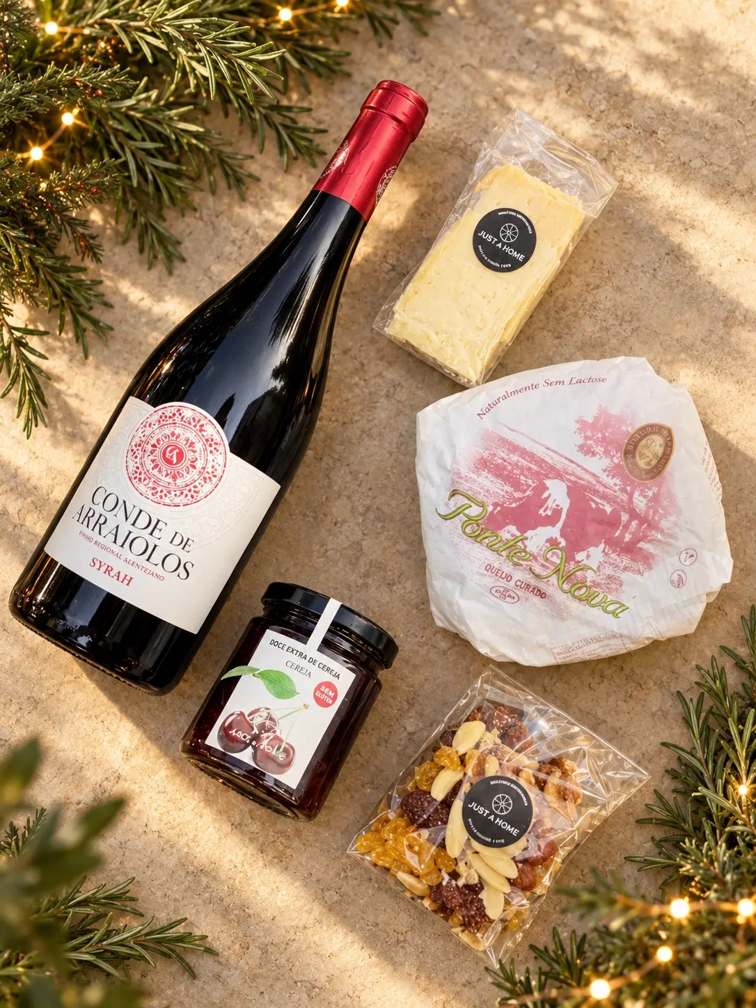 GiftBox com Queijo II. Cabaz Gourmet